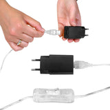 Guirlande Micro-Led Cuivre 20 m avec Bobine 200 LEDs