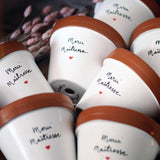 Pot de fleur Merci Maîtresse - Joli Pot