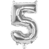 Ballon chiffre argent 86 cm - Rico Design