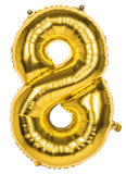 Ballon chiffre OR 86 cm