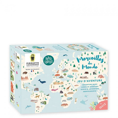 Jeu de l'oie - Les merveilles du monde