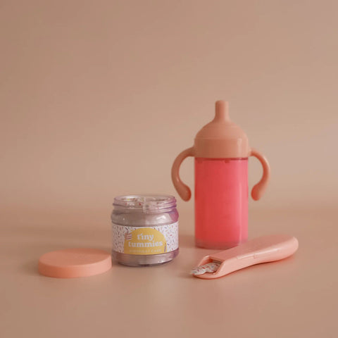 Box Anniversaire Tiny Tummies - Lait fraise & Petit Pot Magic Confetti