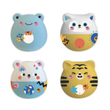 Kit Créatif - 4 Animaux en Plâtre à Décorer