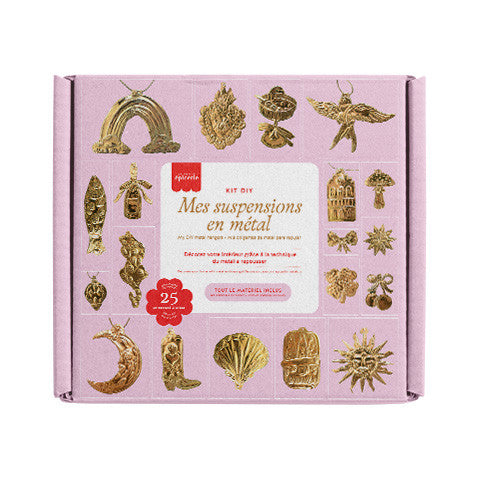 Kit Métal À Repousser - Suspensions noël - la petite épicerie
