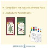 Bloc à peindre étiquettes de noël