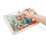 Labyrinthe à billes - Dino