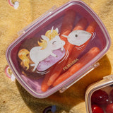 Lunch box - set de 2 - la plage des licornes
