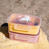 Lunch box - set de 2 - la plage des licornes