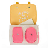 Flower Artwork Schoolbag - Cartable Hello Hossy