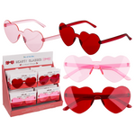 Lunettes coeur ROUGE