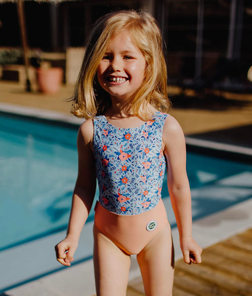 Konges Slöjd Manon maillot de bain enfant - Robe bleu Konges Slöjd Manon maillot de bain enfant - Robe bleu