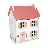Maison de poupées en bois