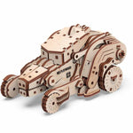 Dinocar maquette 3D en bois