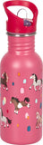 Gourde en acier inoxydable poney