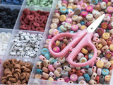 Boîte de 16 couleurs de perles heishi 6 mm
