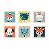 Mes premiers cubes en bois - Portraits de la forêt