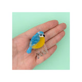 Mini pince à cheveux Mésange - Coucou Suzette