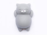 Mini Squishy chat gris