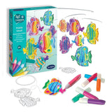 Art & Créations Mobile Vitrail - Poissons