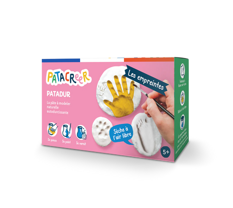 Patadur - La pâte à modeler autodurcissante - Les empreintes