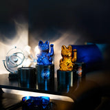 Lucky Cat Cosmic Edition Earth - Shiny Blue