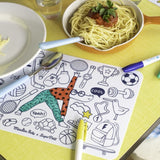 Mini set à colorier + 4 feutres (3 modèles)