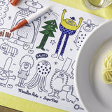 Mini set à colorier + 4 feutres (3 modèles)