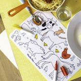 Mini set à colorier + 4 feutres (3 modèles)