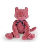 Peluche Chat – Poudre de rose – Méloé 37 cm