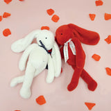 Lapin Méloé Peluche Blanc Française – Fait main