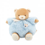 Peluche patapouf - Ours Bleu 25 cm