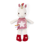 Livre en peluche phosphorescente - Lena la licorne