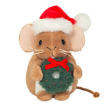Souris de Noël - 11 cm