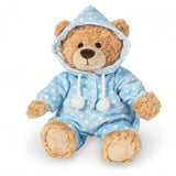 Ours Teddy - Pyjama bleu 30 cm