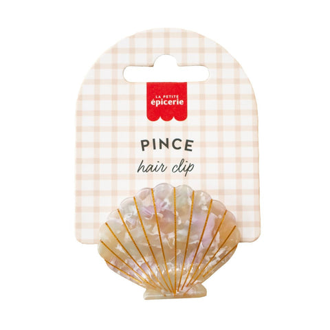 Pince à cheveux Coquillage Multicolore