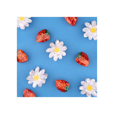 Coucou Suzette Mini Pince À Cheveux FRAISE 1 pc barrette 3 x 4 x 3.5 Coucou Suzette Mini Pince À Cheveux FRAISE 1 pc barrette 3 x 4 x 3.5