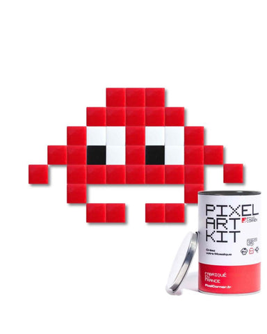 Little Alien rouge - Pixel Art Kit