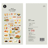 Daily deco stickers - Food trip