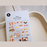 Daily deco stickers - Food trip