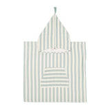 Poncho de bain 1/3 ans Suzon Blue Cloud - Rose in April