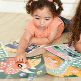 Poster créatif dinosaures - 520 Stickers