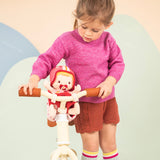 Lena poupée et siège vélo