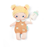 Bébé en tissu Mela et son couffin - 21 cm