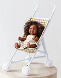 Tiny Harlow - Poussette Vichy camel