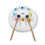 Tongue drum en métal, Blanc neige