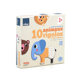 Puzzle magnets - 10 animaux rigolos