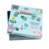 Pêche à la ligne magnétique en bois, Les grenouilles - Michelle Carlslund