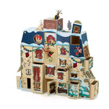 Calendrier de l’avent en bois, Maison à remplir