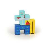 Jeu de logique en bois, Pack it right Le déménagement - Ingela P.Arrhenius