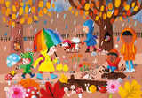 Livre puzzles en bois – Les 4 saisons